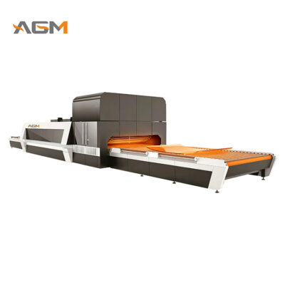 Glass tempering furnace